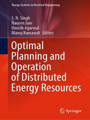 cover image of Optimal Planning and Operation of Distributed Energy Resources